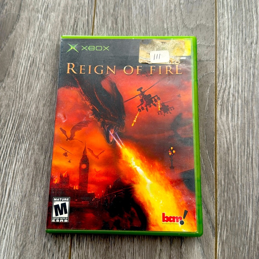 Reign Of Fire Xbox video game